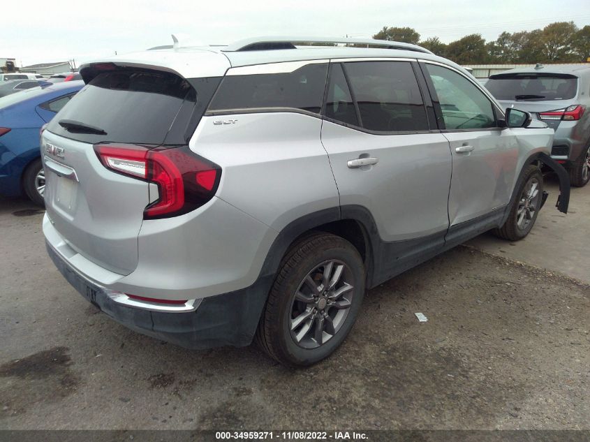 2022 GMC TERRAIN SLT VIN: 3GKALPEV4NL174953