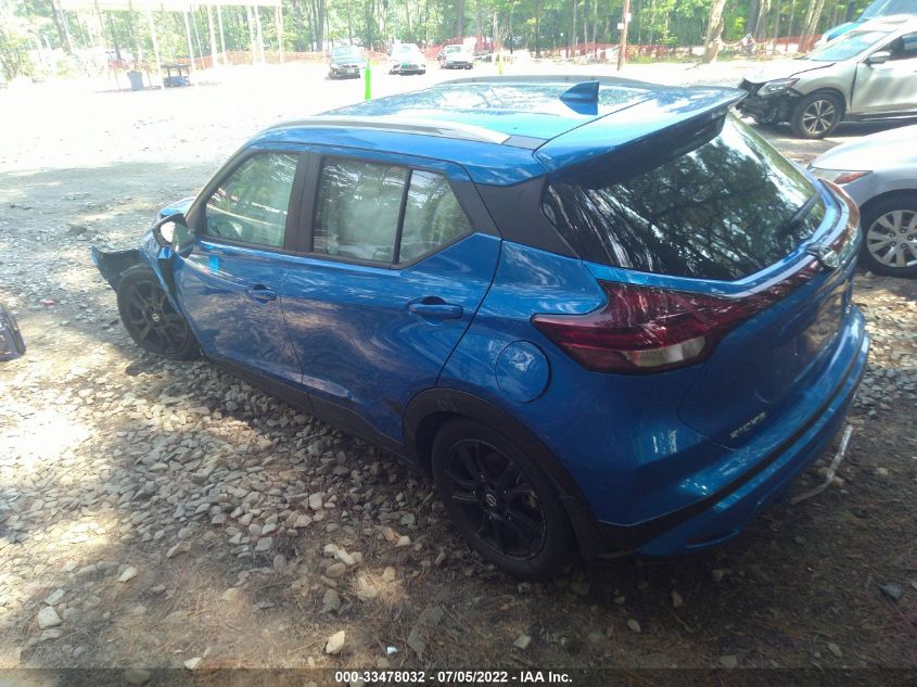 2021 NISSAN KICKS SV VIN: 3N1CP5CV3ML562239