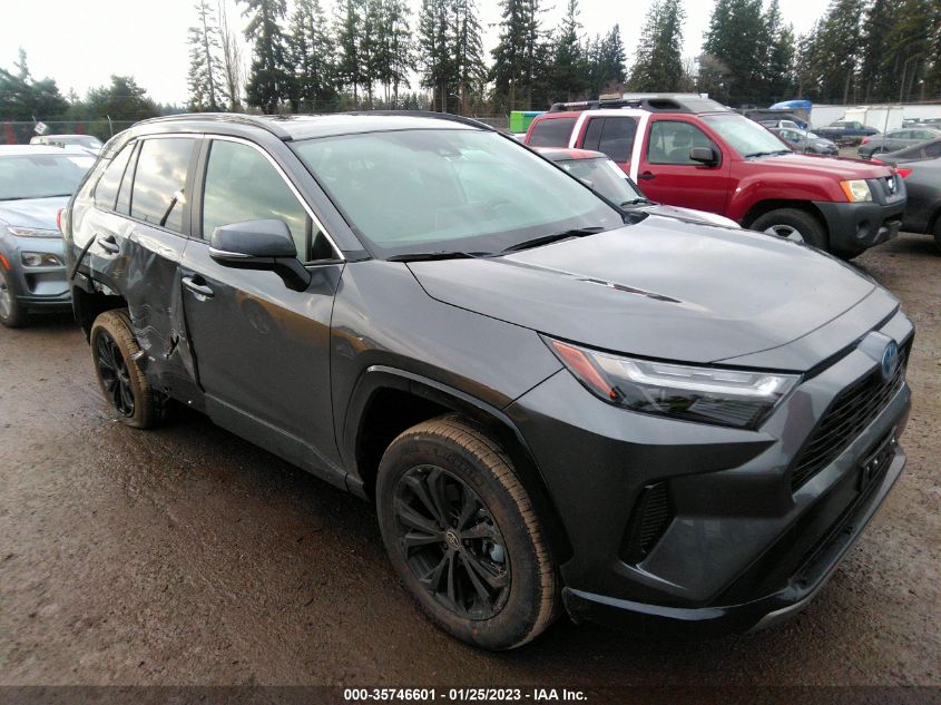 2022 TOYOTA RAV4 HYBRID SE VIN: 4T3T6RFV8NU101471
