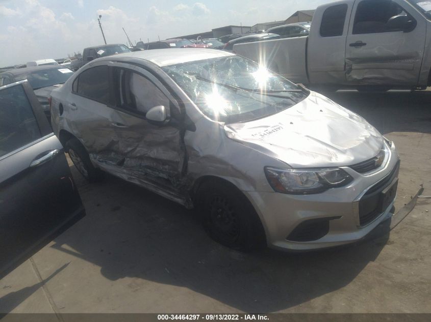 2020 CHEVROLET SONIC LS VIN: 1G1JB5SB5L4101325