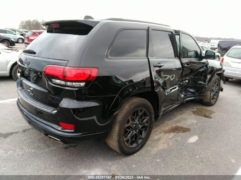 2021 JEEP GRAND CHEROKEE LIMITED X VIN: 1C4RJFBG2MC726965