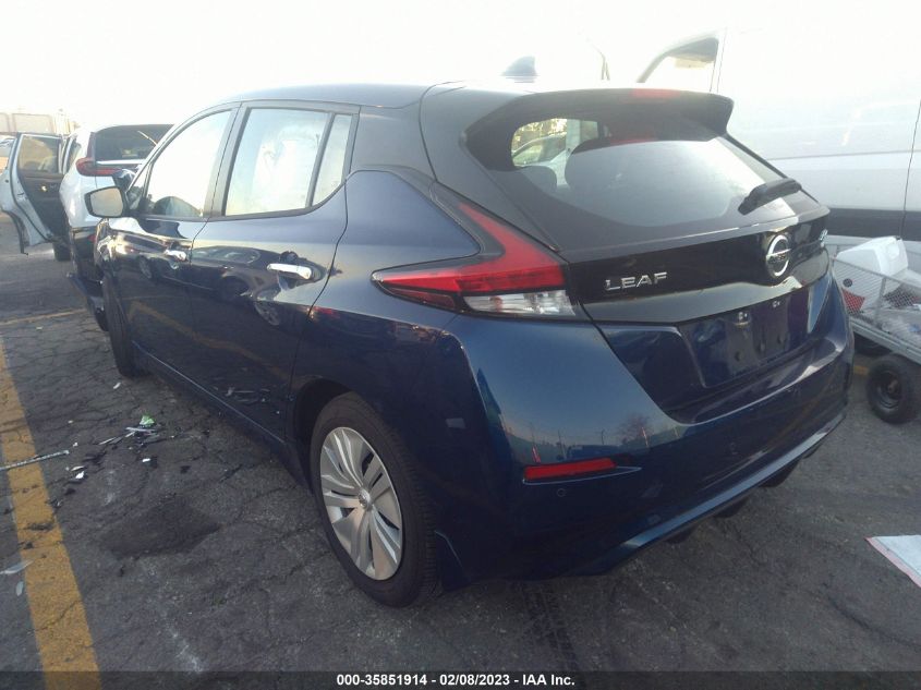 2022 NISSAN LEAF S VIN: 1N4AZ1BV1NC562252