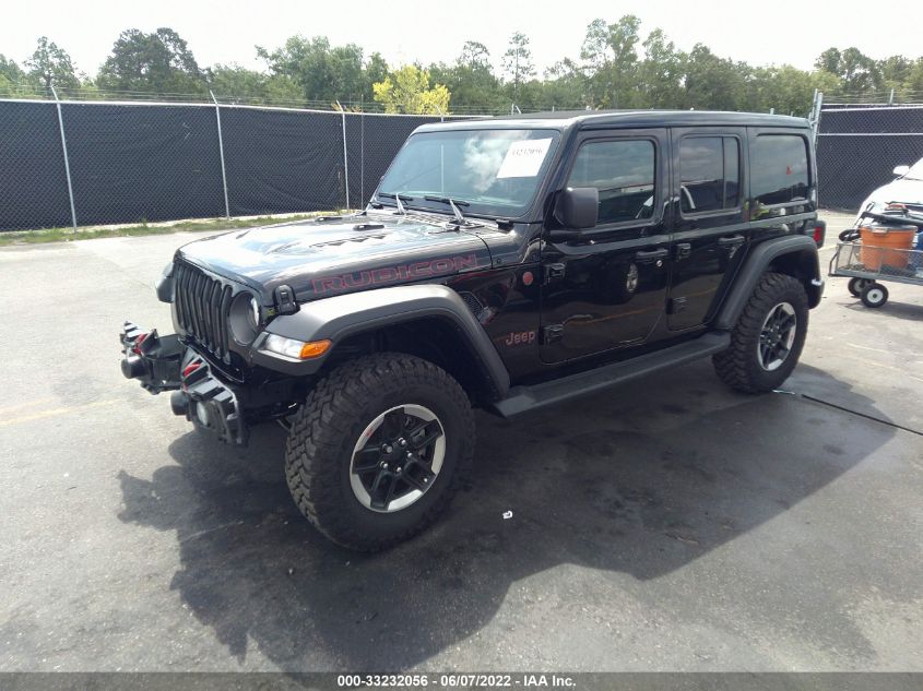 2021 JEEP WRANGLER UNLIMITED RUBICON VIN: 1C4HJXFN1MW739683
