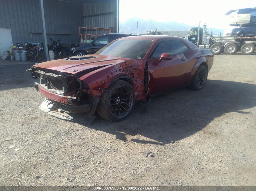 2021 DODGE CHALLENGER R/T SCAT PACK WIDEBODY VIN: 2C3CDZFJ9MH623063
