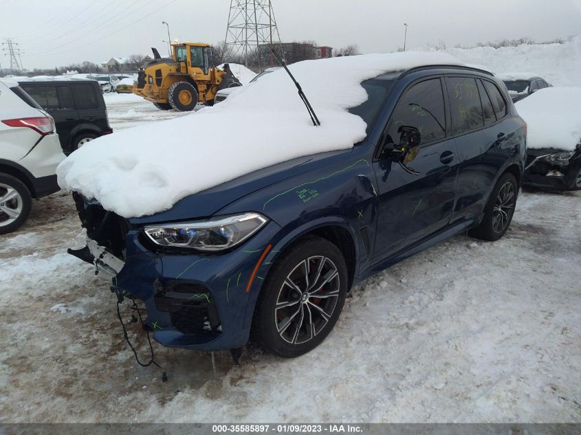 2022 BMW X5 XDRIVE40I VIN: 5UXCR6C07N9K73259