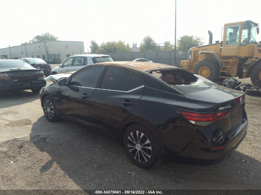 2021 NISSAN SENTRA S VIN: 3N1AB8BV4MY230953