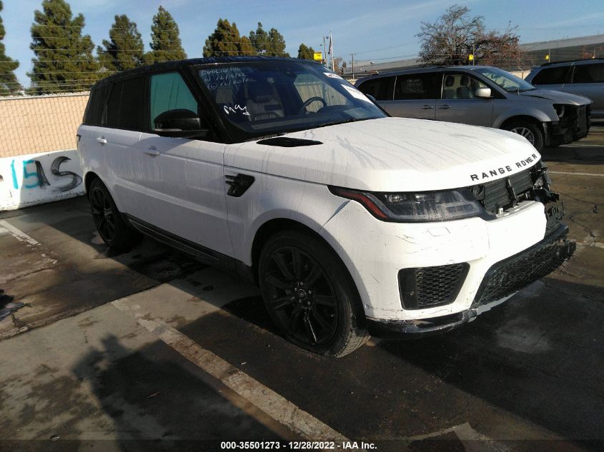 2021 LAND ROVER RANGE ROVER SPORT HSE SILVER EDITION VIN: SALWR2SUXMA786829