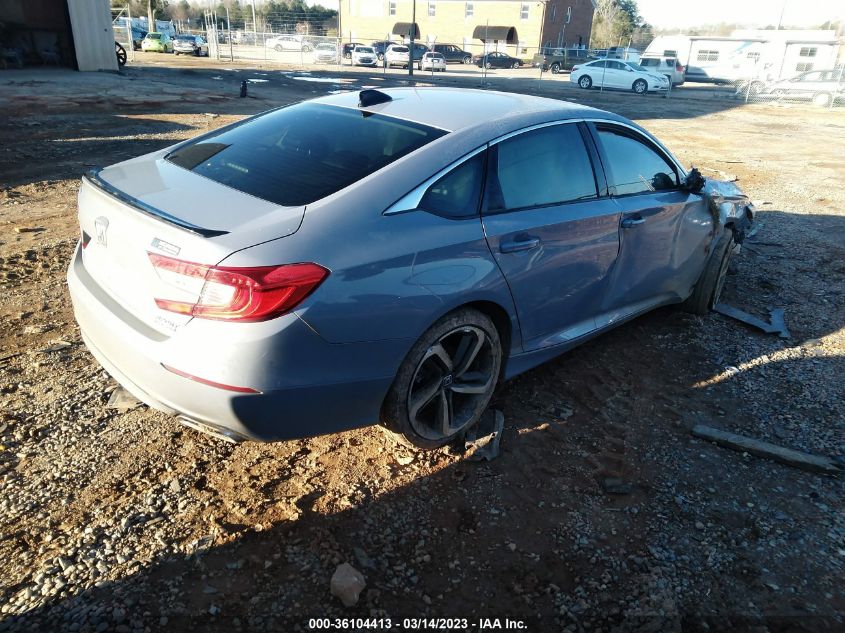 2022 HONDA ACCORD SEDAN SPORT SE VIN: 1HGCV1F46NA053061