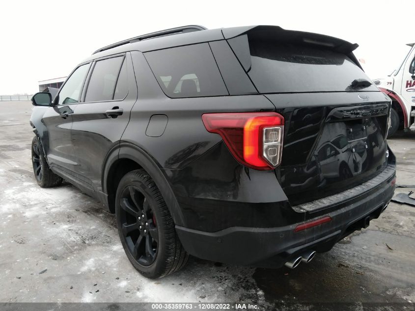 2020 FORD EXPLORER ST VIN: 1FM5K8GC1LGC65449