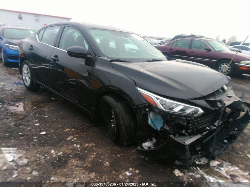 2022 NISSAN SENTRA S VIN: 3N1AB8BV9NY280815