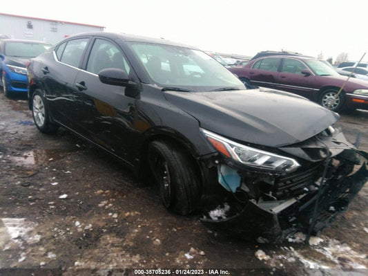 2022 NISSAN SENTRA S VIN: 3N1AB8BV9NY280815