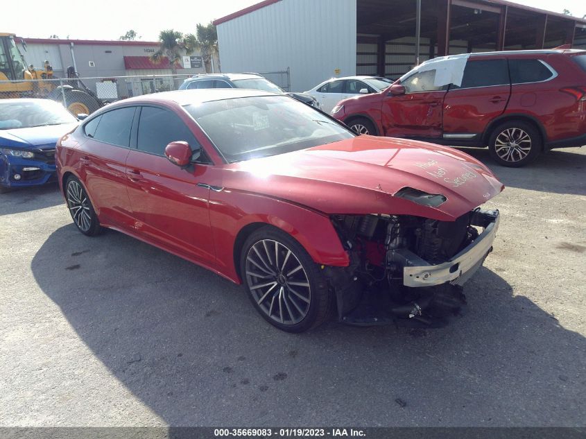 2022 AUDI A5 SPORTBACK PREMIUM PLUS VIN: WAUCBCF54NA028734