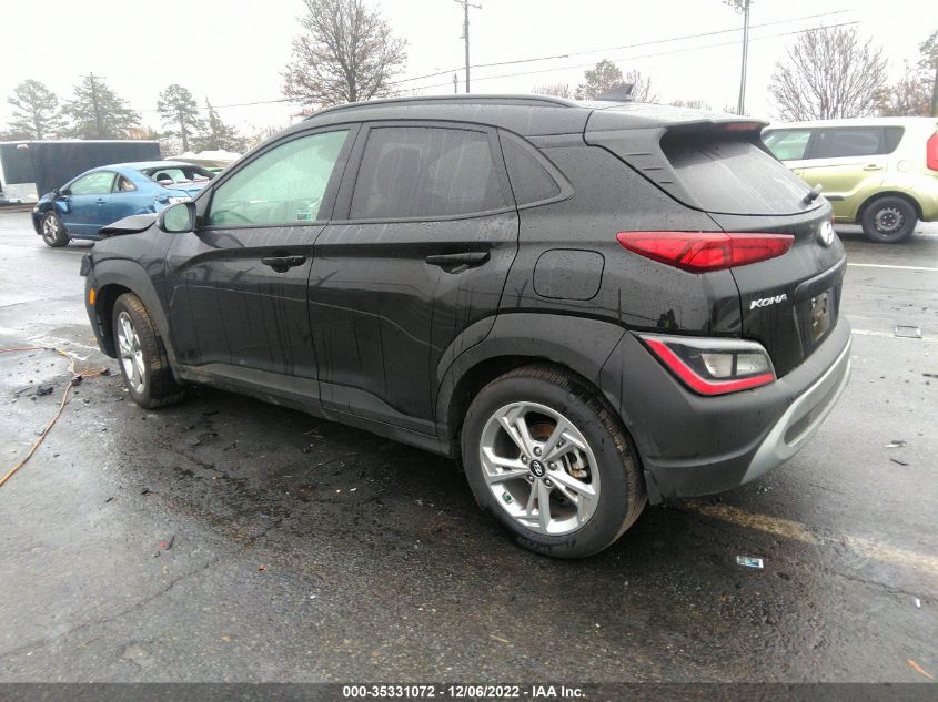 2022 HYUNDAI KONA SEL VIN: KM8K62AB5NU888629