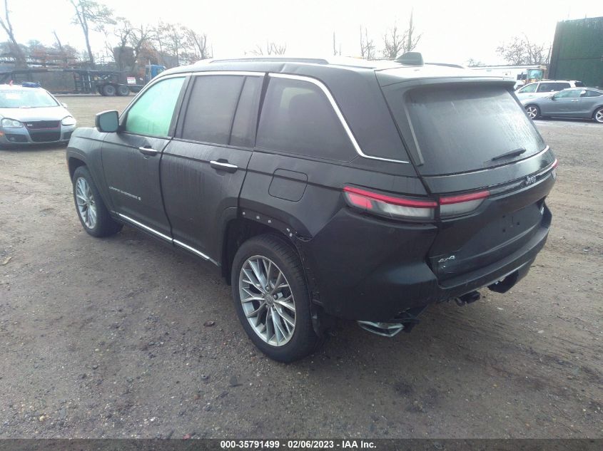 2022 JEEP GRAND CHEROKEE SUMMIT VIN: 1C4RJHET0N8554279