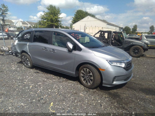 2022 HONDA ODYSSEY EX-L VIN: 5FNRL6H74NB024491