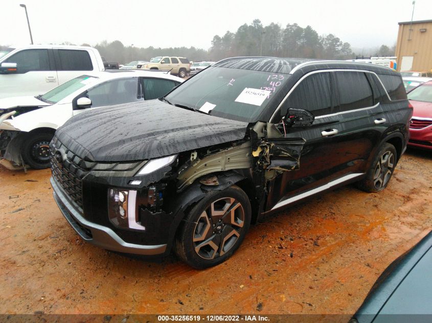 2023 HYUNDAI PALISADE SEL VIN: KM8R4DGE9PU521799