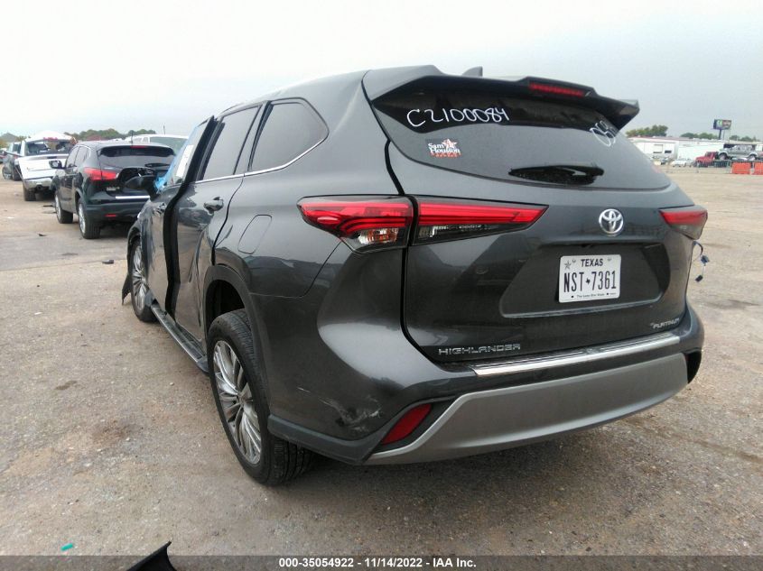2020 TOYOTA HIGHLANDER LIMITED/PLATINUM VIN: 5TDFZRAH2LS030594