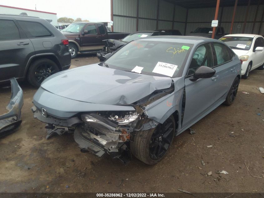 2022 HONDA CIVIC SEDAN SPORT VIN: 2HGFE2F50NH544786
