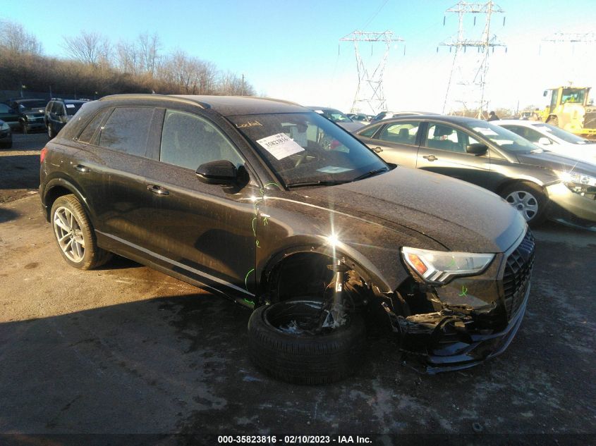 2022 AUDI Q3 S LINE PREMIUM PLUS VIN: WA1EECF34N1130918