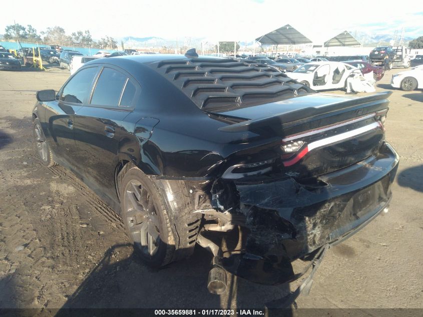 2021 DODGE CHARGER GT VIN: 2C3CDXHG7MH616523