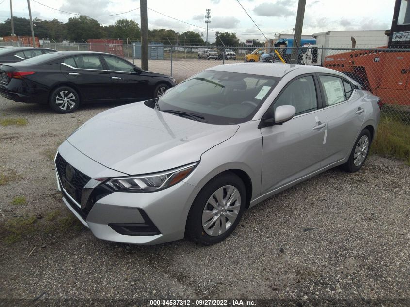2022 NISSAN SENTRA S VIN: 3N1AB8BV0NY292979