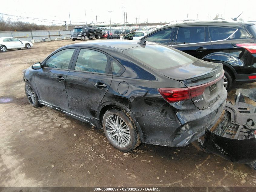 2022 KIA FORTE GT-LINE VIN: 3KPF54AD0NE451187