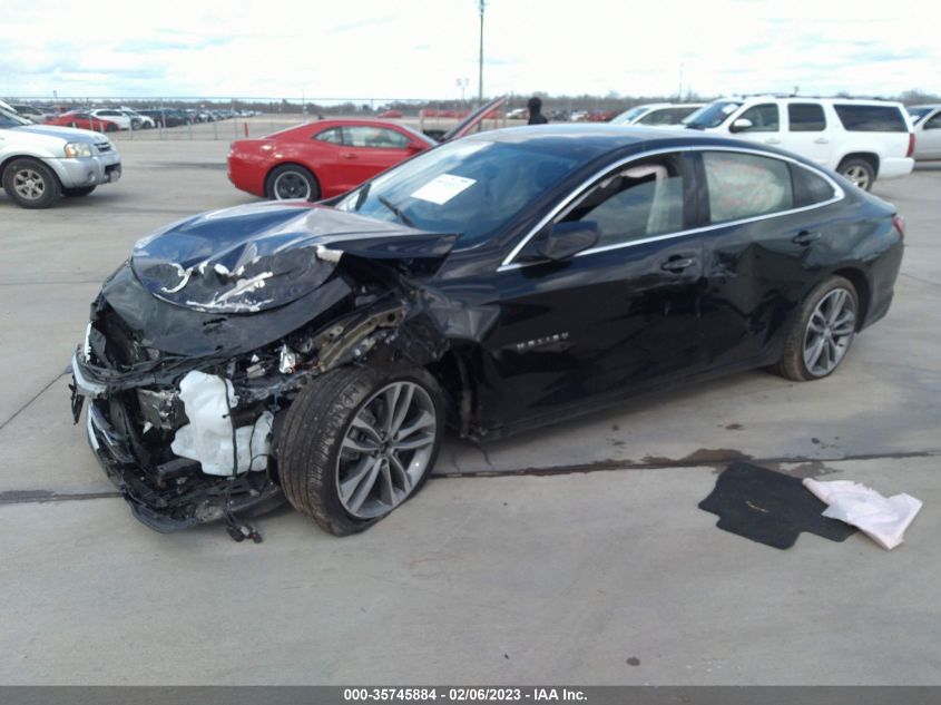 2022 CHEVROLET MALIBU LT VIN: 1G1ZD5ST9NF206995