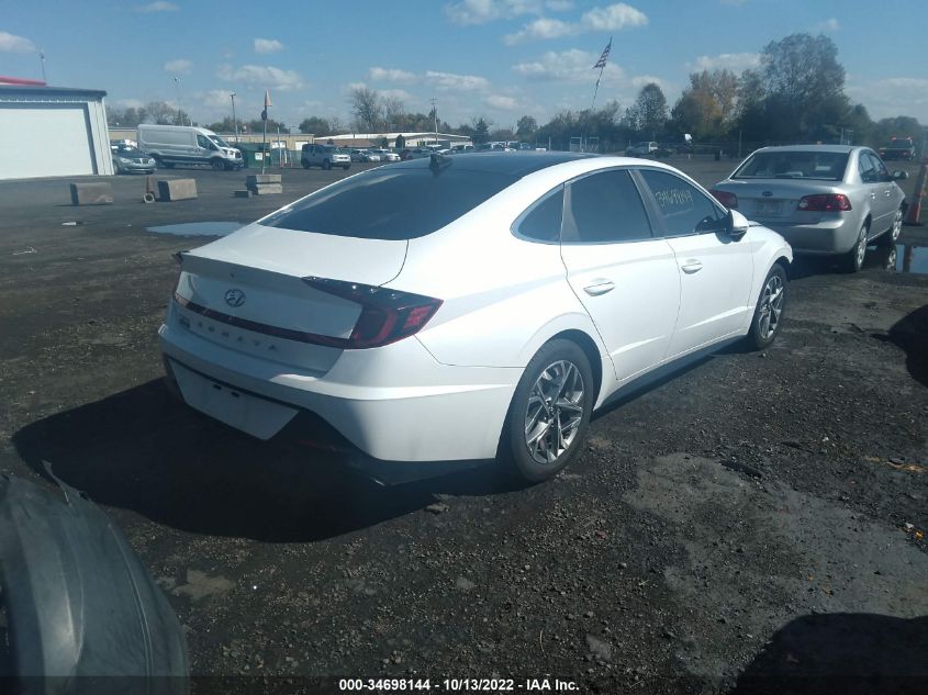 2021 HYUNDAI SONATA SEL VIN: 5NPEF4JA6MH068198