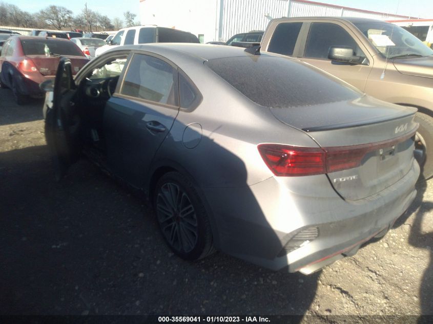 2022 KIA FORTE GT VIN: 3KPF44ACXNE468699