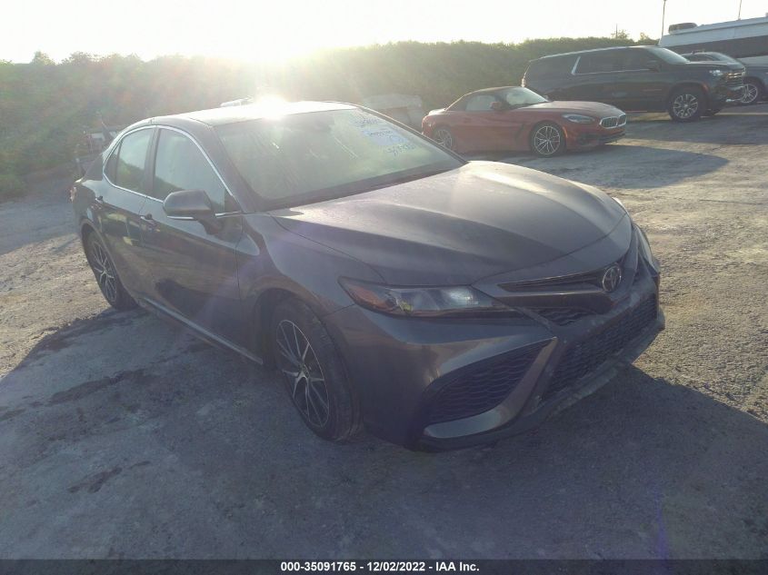 2022 TOYOTA CAMRY SE VIN: 4T1G11AK8NU618020