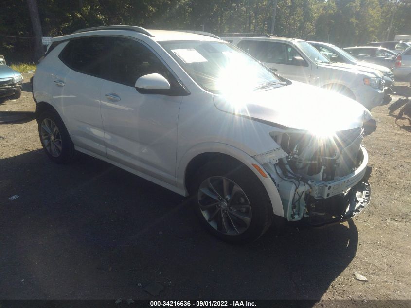 2022 BUICK ENCORE GX PREFERRED VIN: KL4MMBS27NB092584