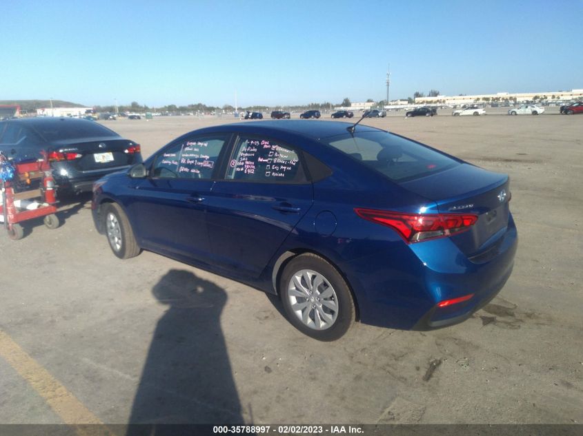 2022 HYUNDAI ACCENT SE VIN: 3KPC24A69NE181874
