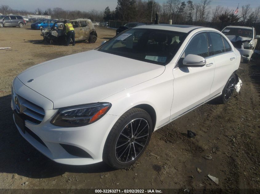 2021 MERCEDES-BENZ C-CLASS C 300 VIN: W1KWF8EB1MR607310