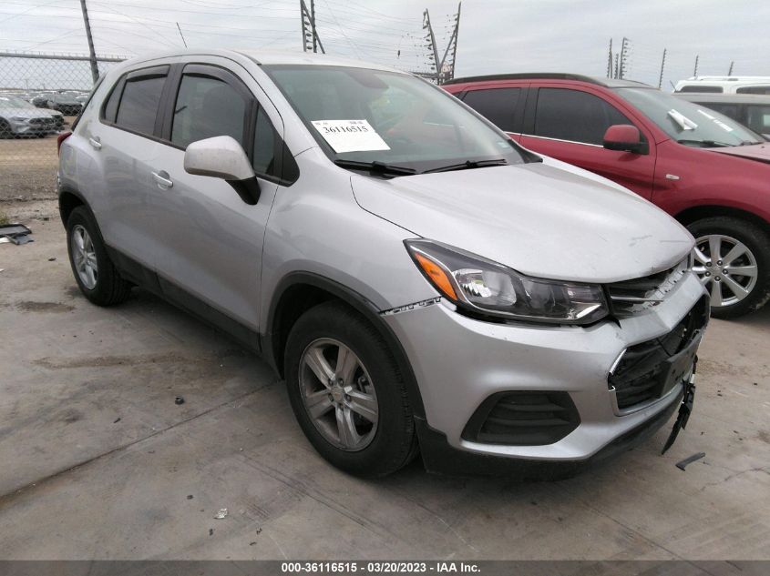 2022 CHEVROLET TRAX LS VIN: KL7CJKSM3NB527710