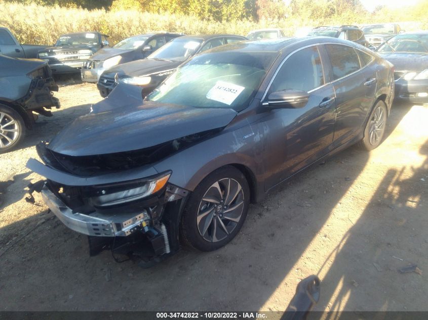 2022 HONDA INSIGHT TOURING VIN: 19XZE4F94NE013242
