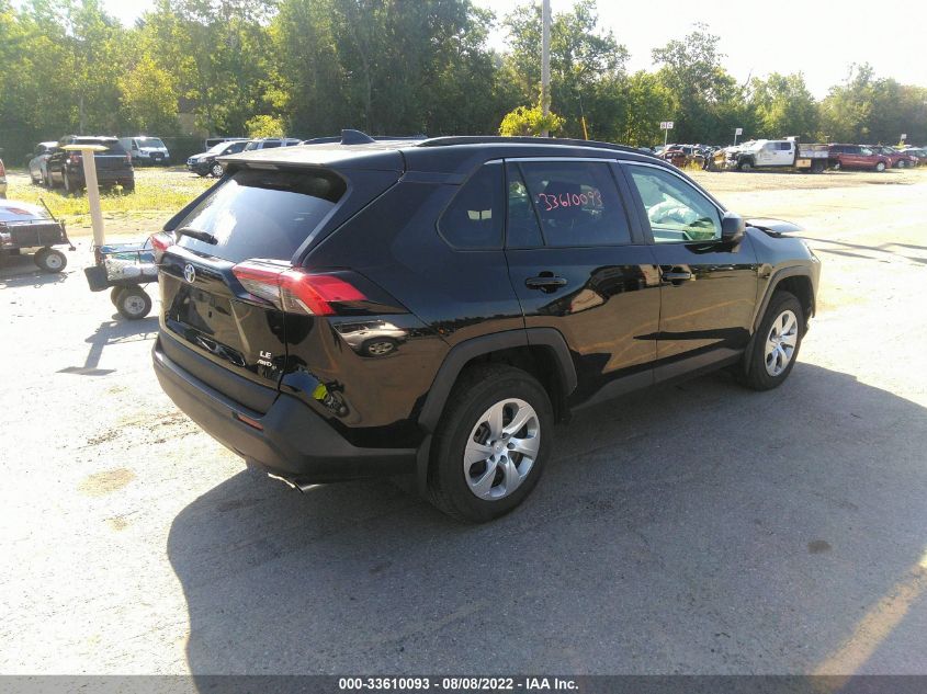 2021 TOYOTA RAV4 LE VIN: 2T3F1RFV3MC177594