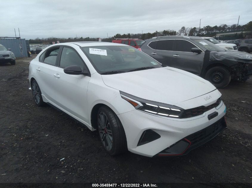 2022 KIA FORTE GT VIN: 3KPF44AC1NE453041