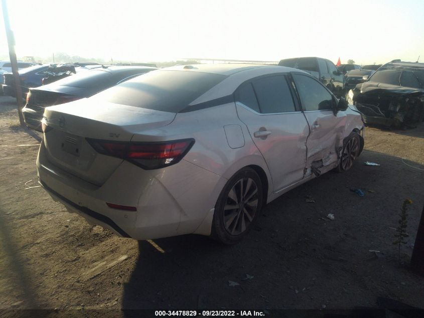 2021 NISSAN SENTRA SV VIN: 3N1AB8CV3MY269676
