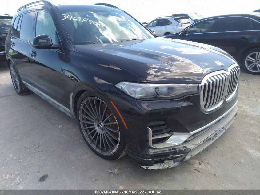 2021 BMW X7 ALPINA XB7 VIN: 5UXCX6C12M9F50738