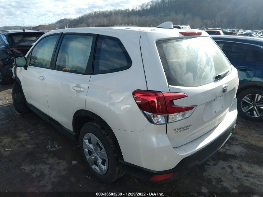 2022 SUBARU FORESTER VIN: JF2SKAAC1NH500244