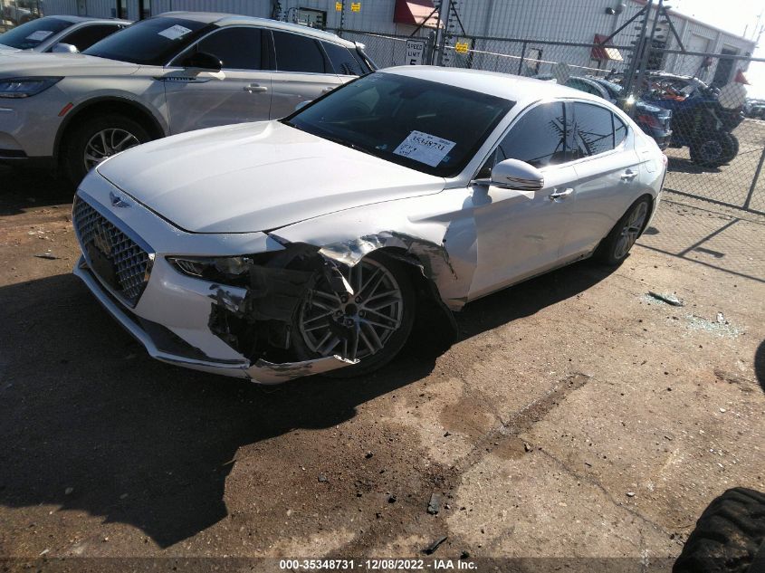 2020 GENESIS G70 2.0T VIN: KMTG64LA5LU048990