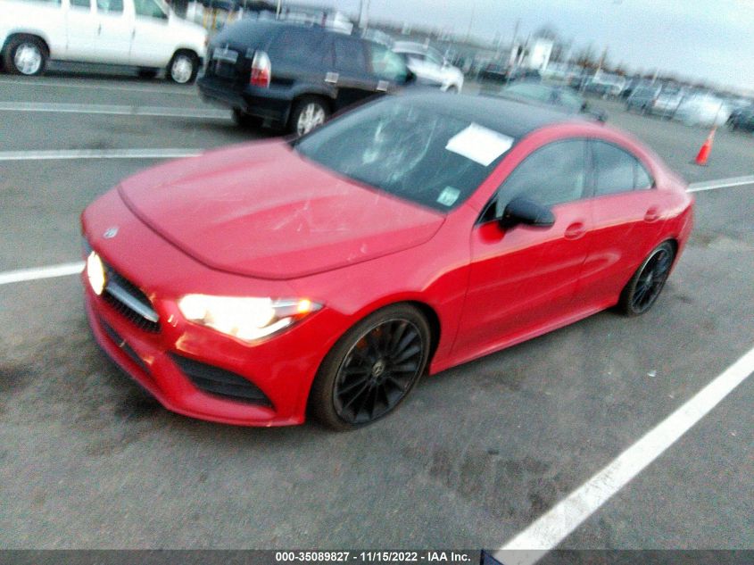 2020 MERCEDES-BENZ CLA CLA 250 VIN: WDD5J4HB3LN079662