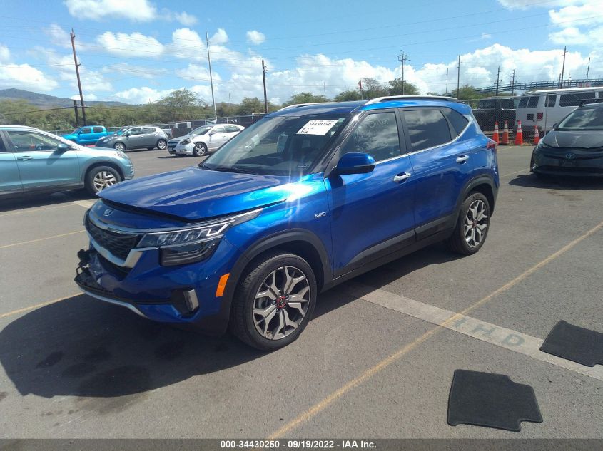 2021 KIA SELTOS SX VIN: KNDETCA21M7165647