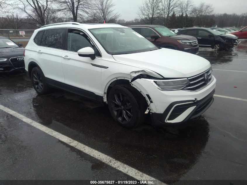 2022 VOLKSWAGEN TIGUAN SE VIN: 3VV3B7AX5NM033562