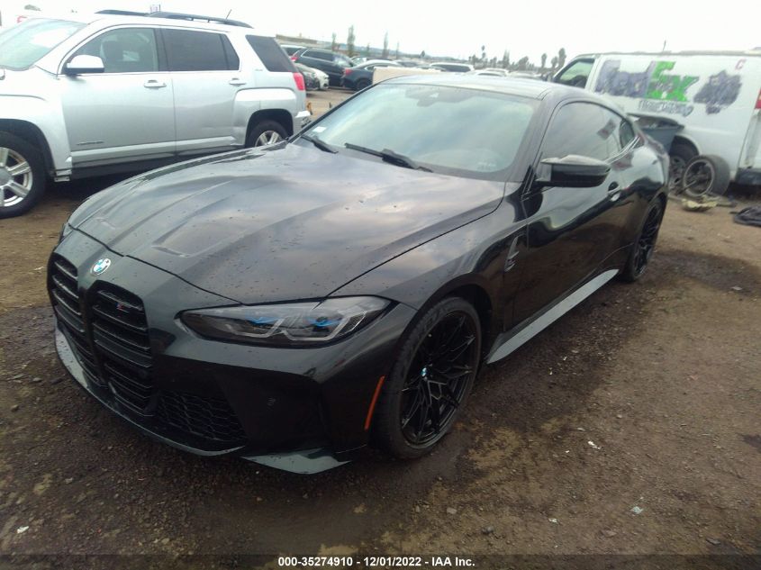 2022 BMW M4 COMPETITION VIN: WBS33AZ07NCJ09051