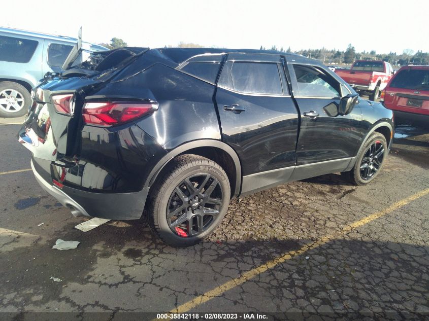 2022 CHEVROLET BLAZER LT VIN: 3GNKBJR43NS192164