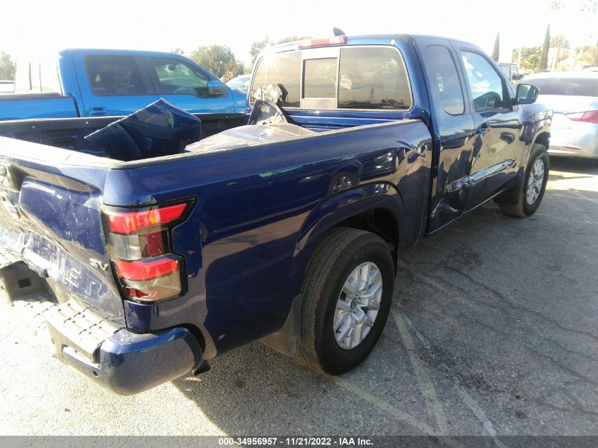 2022 NISSAN FRONTIER SV VIN: 1N6ED1CL5NN640542