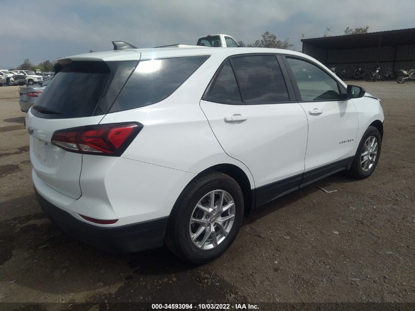 2022 CHEVROLET EQUINOX LS VIN: 3GNAXHEV0NS159465