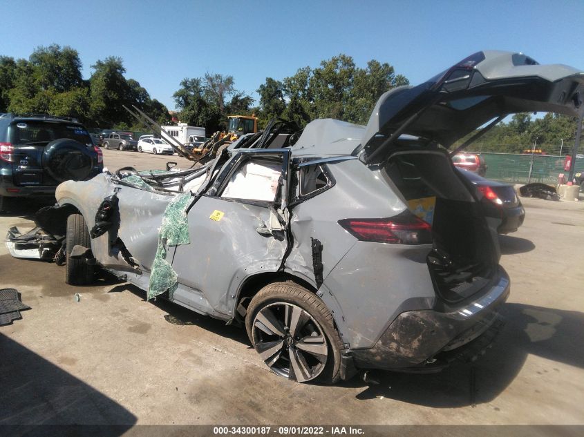 2021 NISSAN ROGUE SL VIN: 5N1AT3CB6MC836745