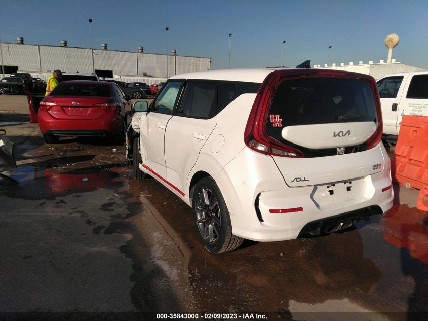 2022 KIA SOUL TURBO VIN: KNDJ53AF1N7800797